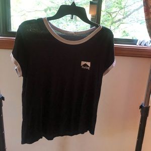 Black and white shirt